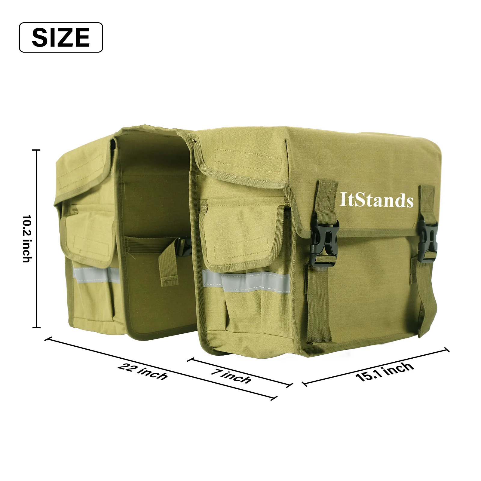 Hump Bag Rack Pannier Bag - Image 3